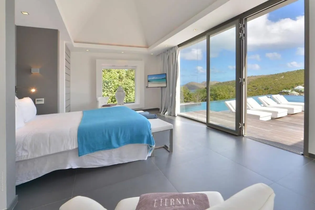 Forever Villa With View Of Flammands Blue Waters Gustavia