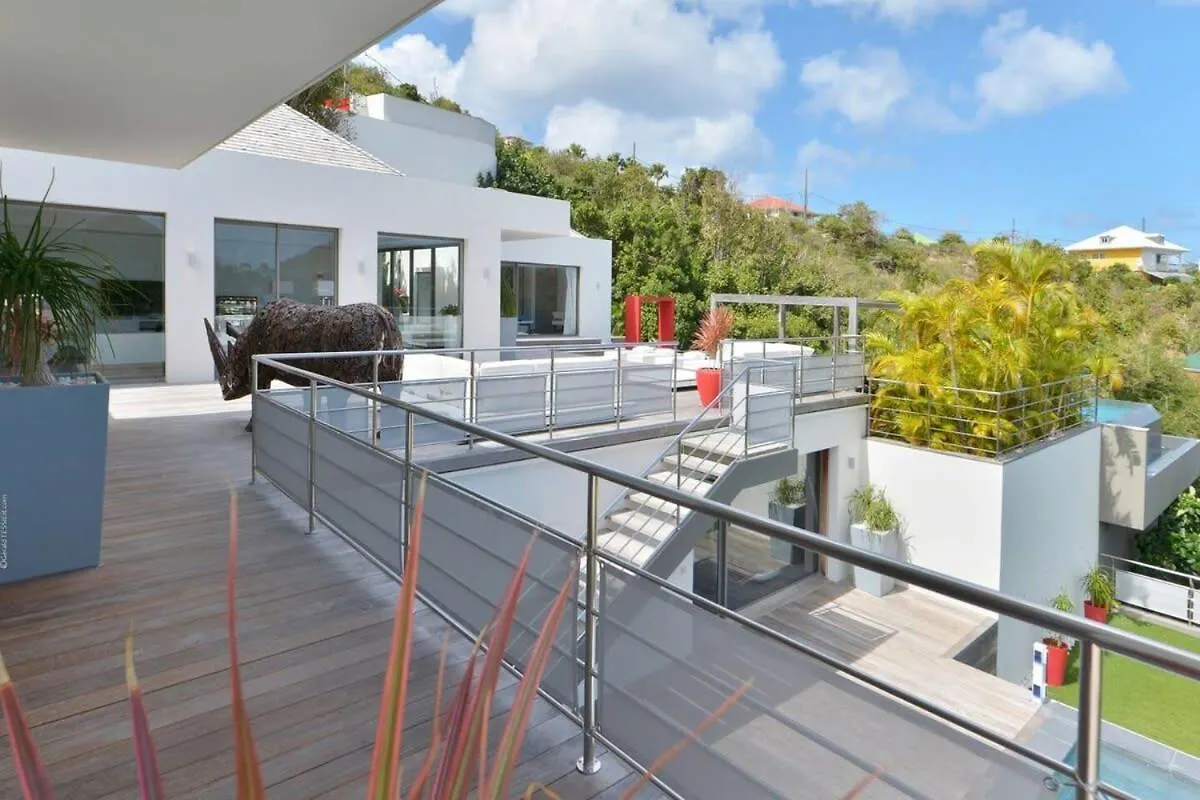 Forever Villa With View Of Flammands Blue Waters Gustavia