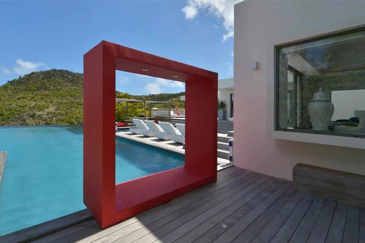 Forever Villa With View Of Flammands Blue Waters Gustavia