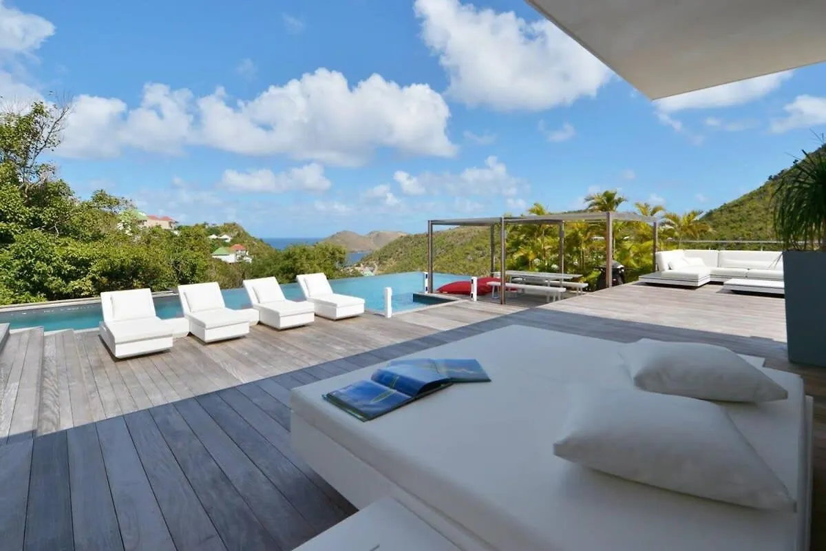 Forever Villa With View Of Flammands Blue Waters Gustavia
