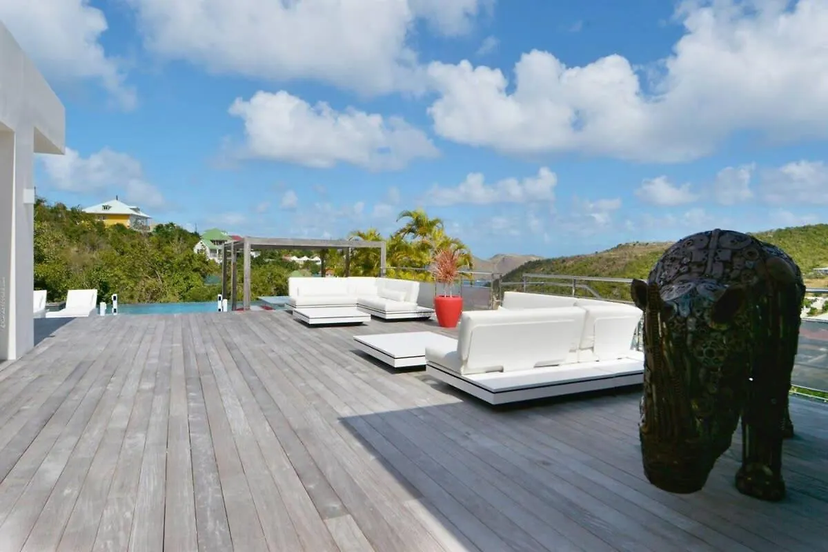 Forever Villa With View Of Flammands Blue Waters Gustavia